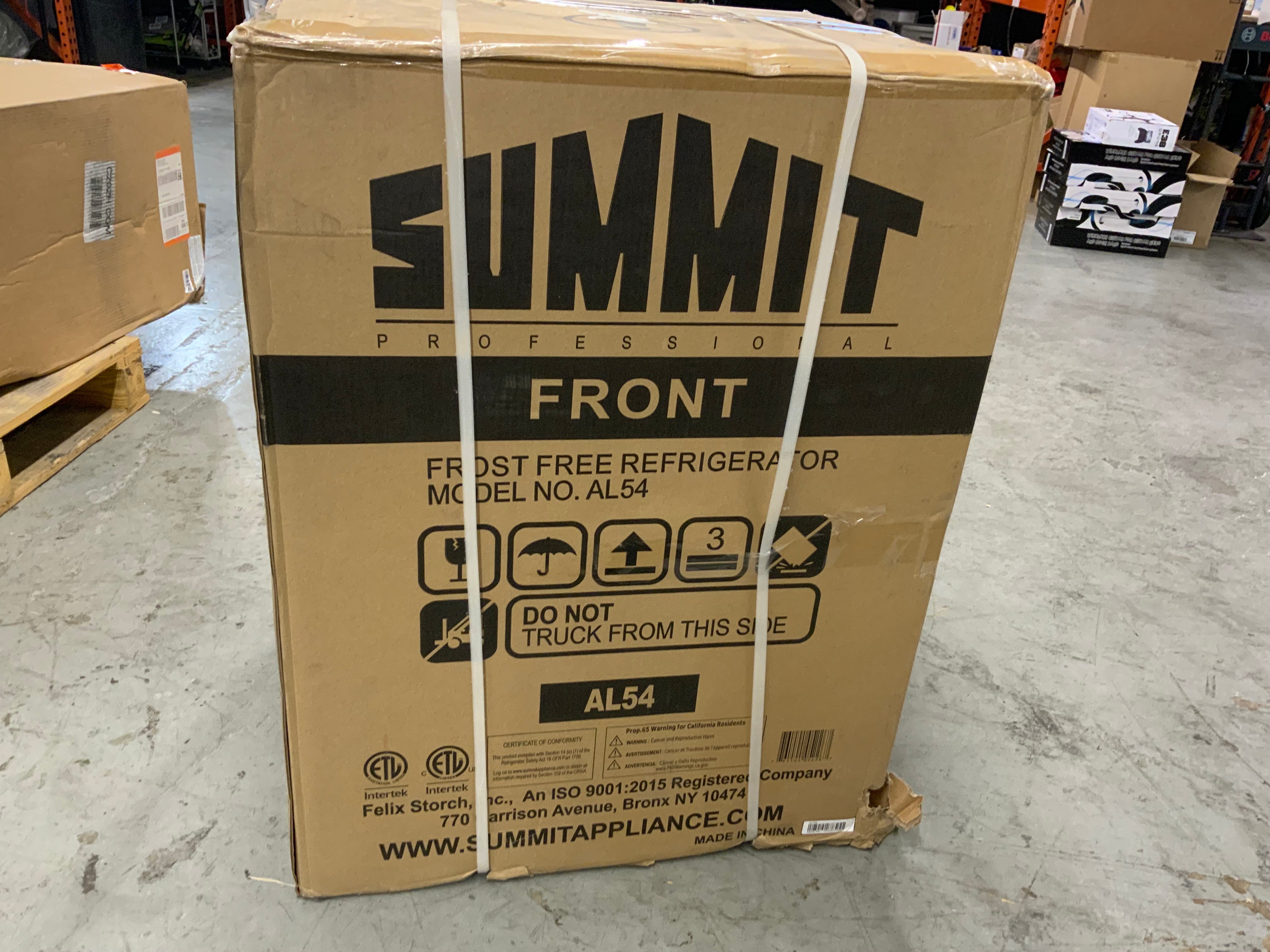 Summit AL54 ADA Height 24" Built-In Undercounter Refrigerator (8105967354094)